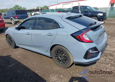 2020 Honda Civic Ex из США, поврежденный, VIN SHHFK7H65LU215531